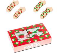 [4900050103] Zooksy Pack 2 Paires Chaussettes Eté Colorées MixTury Courtes en...
