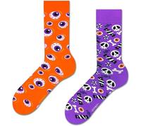 [4901360104] Zooksy Chaussettes Colorées 1 paire MixTury longues en coton Hal...