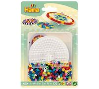 Hama Perles à repasser midi «Rond-point» sous blister