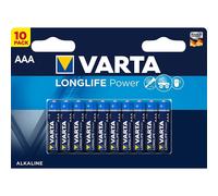 [4903] Varta Blister de 10 Piles Longlife LR03/AAA (Micro) Alcaline Manganese...