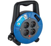 49077 Enrouleur de câble H05VV-F 3G1,5 5 m - IP20 - Pour lintérieur - Avec 4 ...