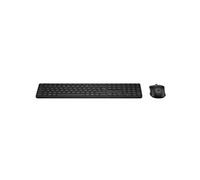 490C - Ensemble clavier et souris - mode double, disposition à 3 zones, multi-appareils, course des touches à profil bas - full size - sans fil -