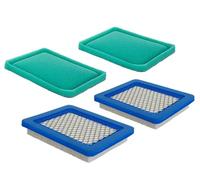 491588 Filtre à air de rechange pour Briggs Stratton 491588s 491588 399959, remplace la cartouche plate de filtre à air OEM pour tondeuse à gazon