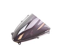 4932 - accessoire de pare-brise à main en forme de dôme compatible avec suzuki gsx-r1000 2009-2015 COULEUR FUMÉ FONCÉ