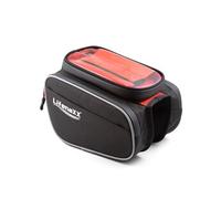 4932 sacoche et panier pour bicyclette Cadre Sacoche pour bicyclette 3 L Noir, Rouge