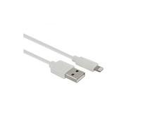 495213 Câble MFI / USB-A plat pour iPhone iPad 1 m - blanc