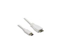 495288 Câble USB-C /micro USB 3.1 - 1 m - blanc
