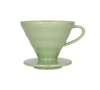 4977642731004 Hario V60-02 Ceramic Coffee Dripper Smokey Green Hario
