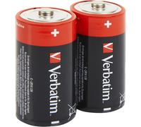 [49922] VERBATIM Blister de 2 piles alcalines C / LR14 1,5V