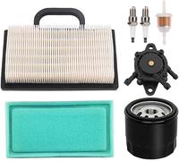 499486 499486S Filtre à air LA135 Tune Up Kit d'entretien de remplacement pour John Deer-e LA120 LA130 LA140 LA150 L120 LA145 D130 D140 GY20575 GY21056 BS 695667 698755 Tondeuse 4 V-Twin 18-26 HP