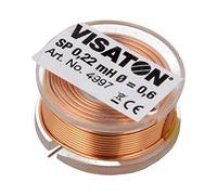 4997 Inductance: bobine à air 0,22mH 0,54Ω Ø: 25mm H: 12mm VISATON