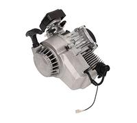 49cc 2 Temps Pull Start Engine,Pull Start 49cc 2Stroke Engine High Efficiency Strong Power Engine for Pocket Bike Mini Dirt Pit Bike Quad ATV