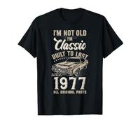 49e anniversaire Né en 1977 Voiture de collection T-Shirt