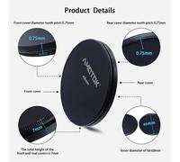 49mm metal filter caps, compatible with all 49mm camera lens filters (UV, CPL, ND, threaded lens), ultra-precise CNC tool products.