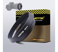 49mm Pare-Soleil d'objectif de,Compatible avec Toutes Les Marques d'objectifs de diamètre 49mm.Exemple 35mm/2,8 ZA (SEL35F28Z), E16 mmf/2,8 (SEL16F 28) et PK DFA100mm/2,8 Macro.fabriqué en CNC
