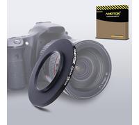 49mm to 55mm Step Up Filter Adapter Ring Compatible with 49mm to 55mm Lens (UV-CPL-ND Filter Accessory)