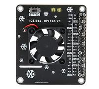 4B / 3B + ventilateur de refroidissement de carte d'extension GPIO, ventilateur de refroidissement de lumière LED, utilisé pour 4B / 3B + / 3B / 3A +