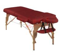 4beauty U1 Table de massage portable en polyuréthane Noir