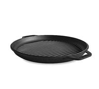 4BIG.fun Poêle couvercle Ø 40 cm en fonte, couvercle universel, poêle à induction, poêle en fonte, pour barbecue à gaz, four, brasero et toutes les plaques de cuisson