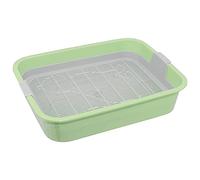 4BIG.fun Tray Bac à litière pour Chat - pour Chatons - Vert
