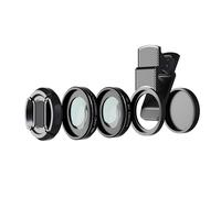 4BLANC® Kit objectif vidéo externe macro 20x avec support pour tout smartphone