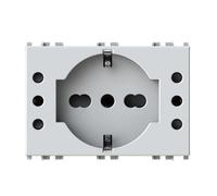 4Box - Prise encastrée USB P40 3.0A compatible avec Vimar® Arkè™ Metal