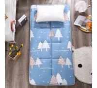 4cm Camping Futon Mat, Léger Pliable Compact Voyage Antidérapant Portable | Antidérapant, Respirant, Doux, Durable, Compact, Enroulable, Rembourré, Soutien, Confortable, Portable, Pliable, Adultes