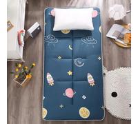4cm Camping Futon Mat, Léger Pliable Compact Voyage Antidérapant Portable | Antidérapant, Respirant, Doux, Durable, Compact, Enroulable, Rembourré, Soutien, Confortable, Portable, Pliable, Adultes