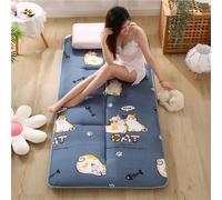 4cm Camping Futon Mat, Léger Pliable Compact Voyage Antidérapant Portable | Antidérapant, Respirant, Doux, Durable, Compact, Enroulable, Rembourré, Soutien, Confortable, Portable, Pliable, Adultes
