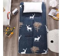 4cm Camping Futon Mat, Léger Pliable Compact Voyage Antidérapant Portable | Antidérapant, Respirant, Doux, Durable, Compact, Enroulable, Rembourré, Soutien, Confortable, Portable, Pliable, Adultes