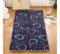 4cm Camping Futon Mat, Léger Pliable Compact Voyage Antidérapant Portable | Antidérapant, Respirant, Doux, Durable, Compact, Enroulable, Rembourré, Soutien, Confortable, Portable, Pliable, Adultes