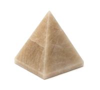 4CM Pyramide naturelle - Pyramide en cristaux taillés avec propriétés énergétiques, pyramide en pierre, aventurine verte polie, 4CM
