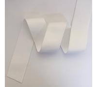 4cm x 45mètres Polyester Sangle Couture,Coton Sangle pour Sac,Ruban de Sac à Dos,Travaux Manuels,pour Craft, Fabrication Fournitures,Loisirs Créatifs(Size:1.6Inch(4cm)x 49.2 Yards(45m),Color:blanc)