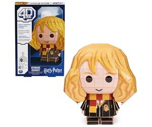 4D BUILD - HERMIONE GRANGER STYLE CHIBI - Puzzle 3D - Puzzle Harry Potter 80 Pièces - Style Manga - Puzzle 4D Build -Maquette Enfant - Jeu De Construction Adultes Adolescents - Jeu Enfant 12 ans Et +
