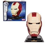 4D BUILD - Puzzle 3D Marvel - Maquette Avengers 96 Pièces - Casque Iron Man Inspiré de la Saga - Puzzle Adulte - Jeu de Construction à Collectionner - Jouet adulte - Jeu Enfant 12 ans et +