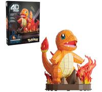 4D Build - Puzzle 3D Pokémon - Maquette Salamèche Pokémon 241 Pièces - Salamèche Inspiré Du Dessin Animé - Puzzle Adulte - Jeu De Construction À Collectionner - Jouet Adulte - Jeu Enfant 12 ans Et +