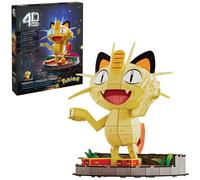 4D Build - Puzzle 3D Pokémon - Miaouss 137 Pièces - Jeu Enfant 12 ans Et +