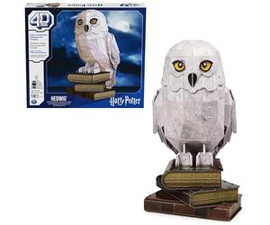 4D BUILD - Puzzle 3D - Puzzle Harry Potter 118 Pièces - Chouette Hedwige - Jeu de Construction à Collectionner - Jouet adulte - Jeu Enfant 12 ans et +, Headwige