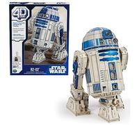 4D BUILD - Puzzle 3D Star Wars - Maquette Star Wars 201 Pièces - Droide R2D2 Inspiré de la Saga - Puzzle Adulte - Jeu de Construction à Collectionner - Jouet adulte - Jeu Enfant 12 ans et +