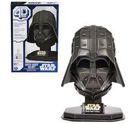 4D BUILD - Puzzle 3D Star Wars - Maquette Star Wars 83 Pièces - Casque Dark Vador Inspiré Saga - Puzzle Adulte - Jeu de Construction à Collectionner - Jouet adulte - Jeu Enfant 12 ans et +