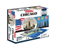 4d Cityscape Chicago Skyline Puzzle