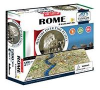 4d Cityscape Rome And Vatican City Time Puzzle
