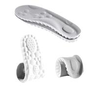 4D Cloud Technology Semelles pour un amorti doux, semelles de chaussures respirantes et absorbantes avec points de massage pour rester debout, courir, marcher toute la journée - Caractéristiques
