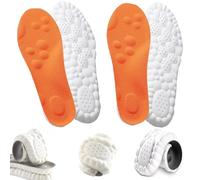 4d Massage Insoles, Semelle Memoire De Forme Femme, Semelles Orthopédiques, Marchez Confortablement Grâce À Un Amorti, Une Respirabilité Et Un Soutien De La Voûte Plantaire (2pcs-f,35/36)