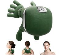 4D Shiatsu Masseur de cou sans fil avec chaleur & acupression - Appareil de massage du cou et des épaules pour le dos, la maison et le bureau - 3 niveaux d'intensité, 2 niveaux de chaleur - Appareil