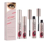 4D Silk Fiber Eyelash Mascara, Extension Fibre Extrêmement Long Mascara Lavable à L'eau Chaude