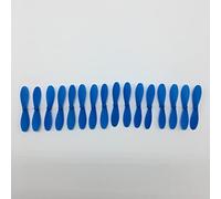 4D-V8 Mini Drone FPV WiFi quadrirotor hélice aile Rotor Kit de pièces de rechange Compatible avec 4DRC 4D-V8 accessoire de lame principale (Color : 16PCS Blue)