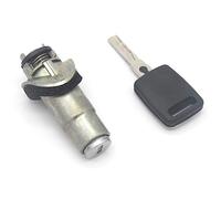 4D0905855G 4B0905851B KIT DE Serrure Complet CONTACTEUR D'ALLUMAGE Baril DE Serrure DE Porte Gauche Coffre pour Audi A6 C5 4B (Coffre Noir A6)