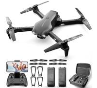 4DRC V13 Drone pliable avec caméra 1080P pour débutants, hélicoptère RC Quadcopter avec 2 batteries, vol de trajectoire, maintien de l'altitude, mode Headless, contrôle gestuel, flips 3D