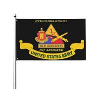 4E Bataillon, 1Er Régiment D'Artillerie De Campagne, 1Er Régiment Blindé Bannière Décoratif Drapeaux Avec Œillets Drapeau De Jardin Pour Pelouse Fête Porche 3X5Ft